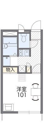 レオパレスプレミールの物件間取画像